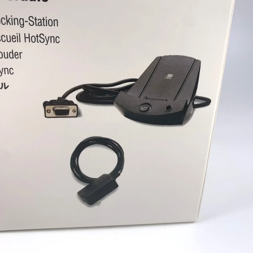 Palm V HotSync Cradle Docking Station – 3Com / IBM – Brand New